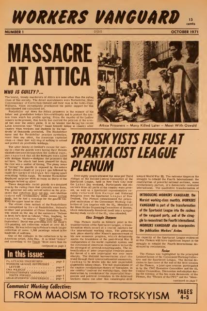 Workers Vanguard no. 1
