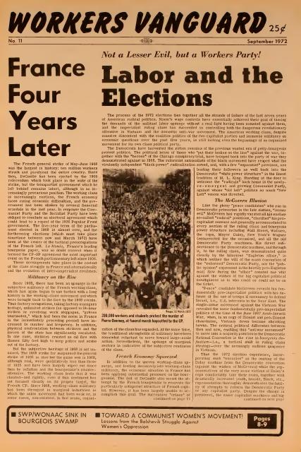 Workers Vanguard no. 11