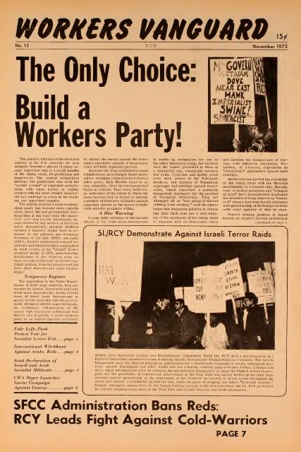 Workers Vanguard no. 13