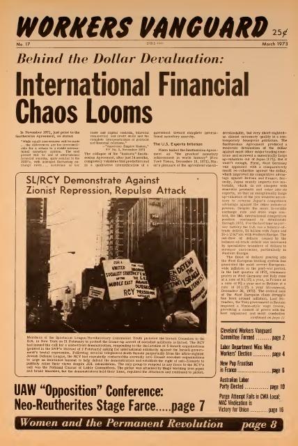 Workers Vanguard no. 17