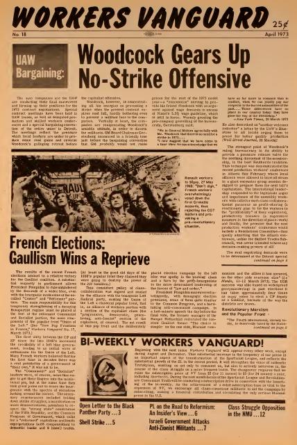 Workers Vanguard no. 18
