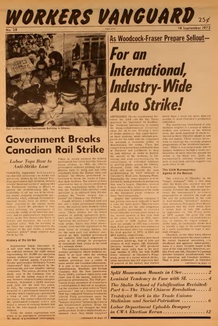 Workers Vanguard no. 28