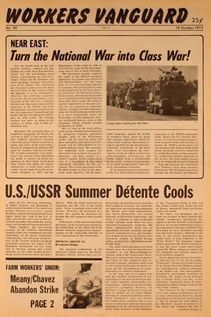 Workers Vanguard no. 30