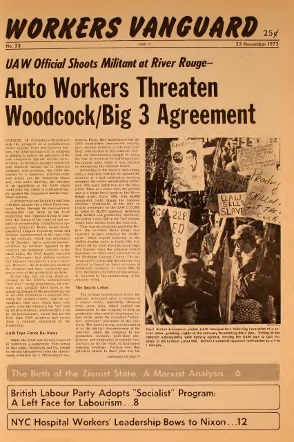 Workers Vanguard no. 33