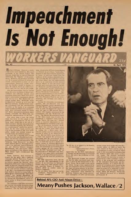 Workers Vanguard no. 43