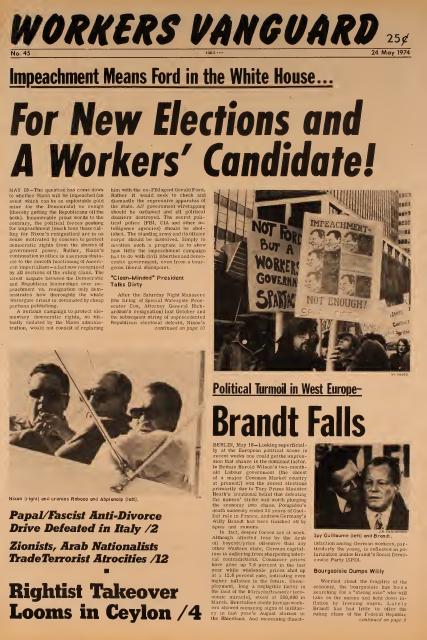 Workers Vanguard no. 45