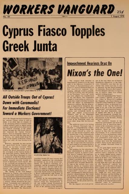 Workers Vanguard no. 50