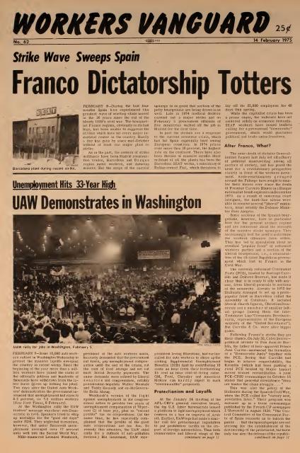 Workers Vanguard no. 62