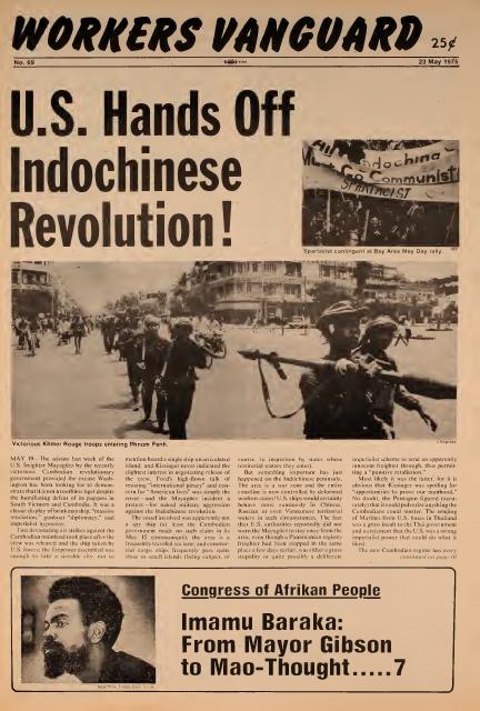 Workers Vanguard no. 69