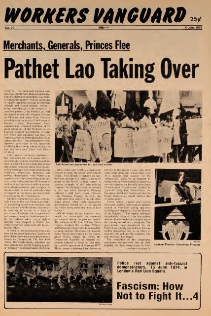 Workers Vanguard no. 70