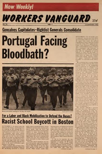 Workers Vanguard no. 76