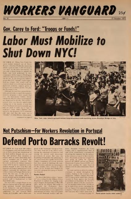 Workers Vanguard no. 81