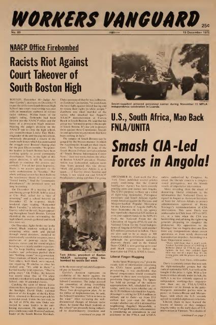 Workers Vanguard no. 89