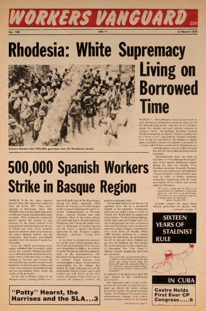 Workers Vanguard no. 100