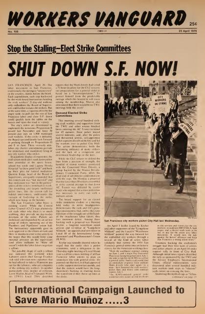 Workers Vanguard no. 106