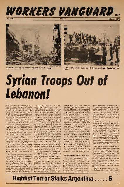 Workers Vanguard no. 114