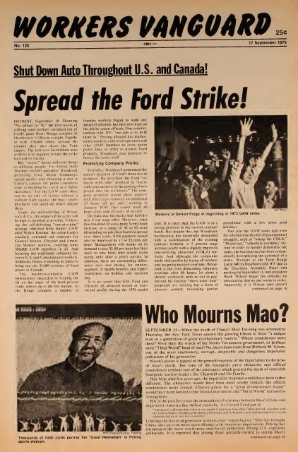 Workers Vanguard no. 125