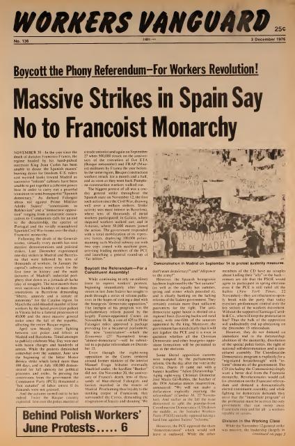 Workers Vanguard no. 136