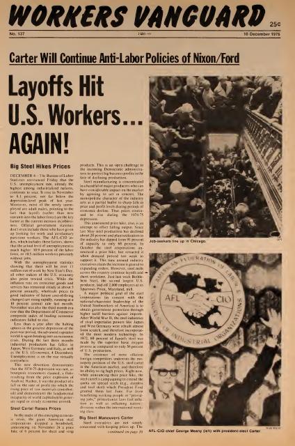 Workers Vanguard no. 137