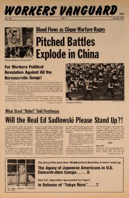 Workers Vanguard no. 139