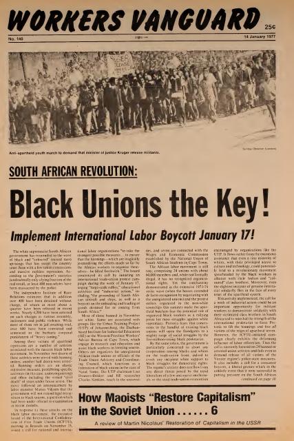 Workers Vanguard no. 140