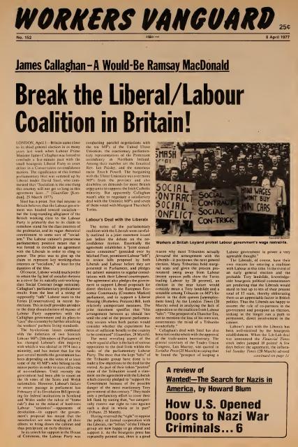 Workers Vanguard no. 152