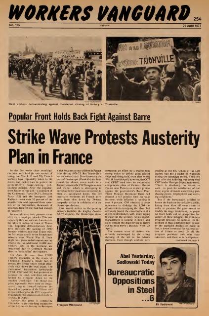 Workers Vanguard no. 155