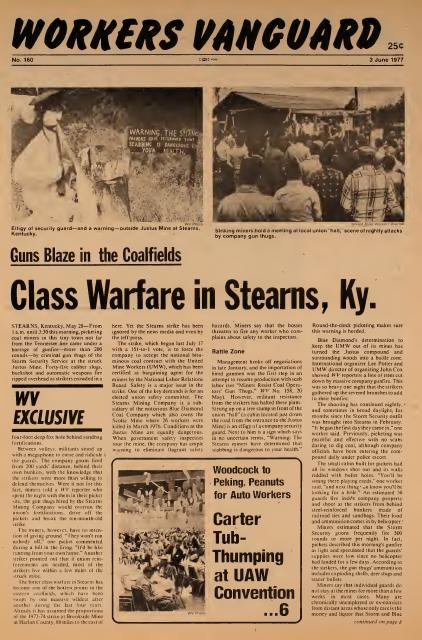 Workers Vanguard no. 160