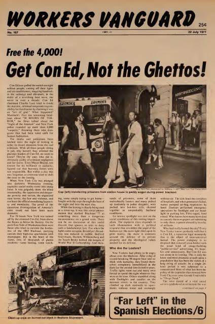 Workers Vanguard no. 167