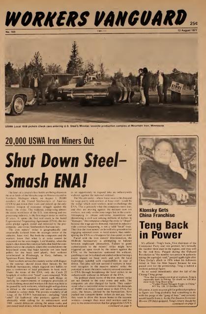 Workers Vanguard no. 169