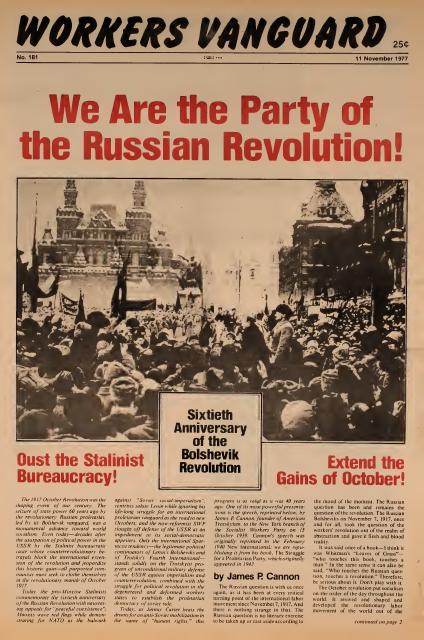 Workers Vanguard no. 181