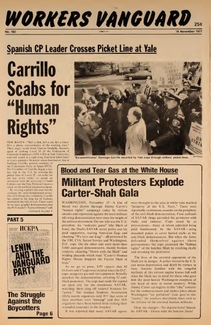 Workers Vanguard no. 182