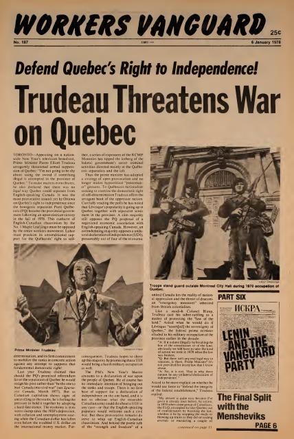 Workers Vanguard no. 187