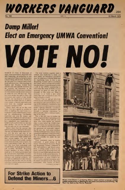 Workers Vanguard no. 198