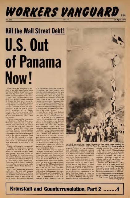 Workers Vanguard no. 203