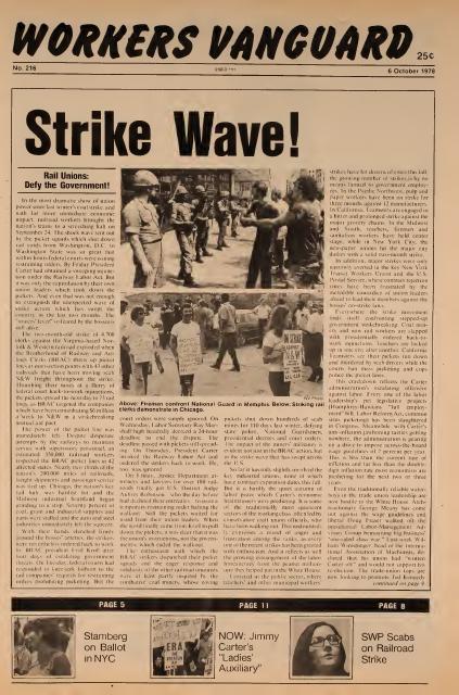 Workers Vanguard no. 216