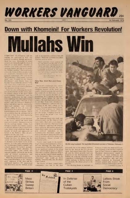 Workers Vanguard no. 225