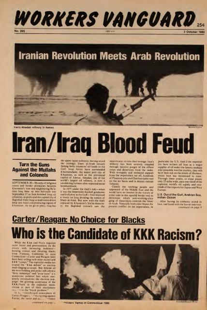 Workers Vanguard no. 265