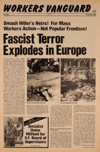 Workers Vanguard no. 266