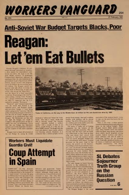 Workers Vanguard no. 275