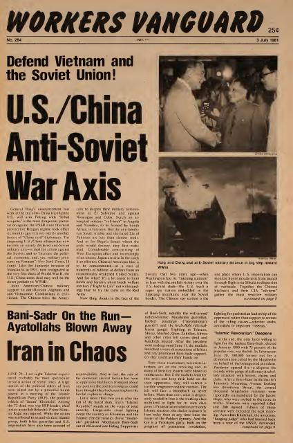 Workers Vanguard no. 284