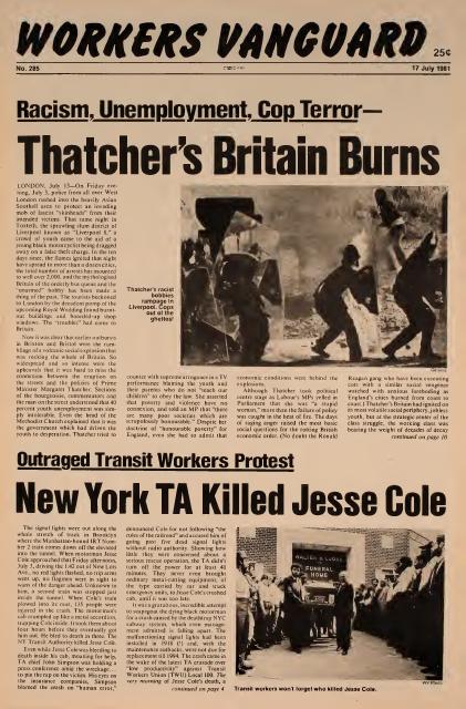 Workers Vanguard no. 285