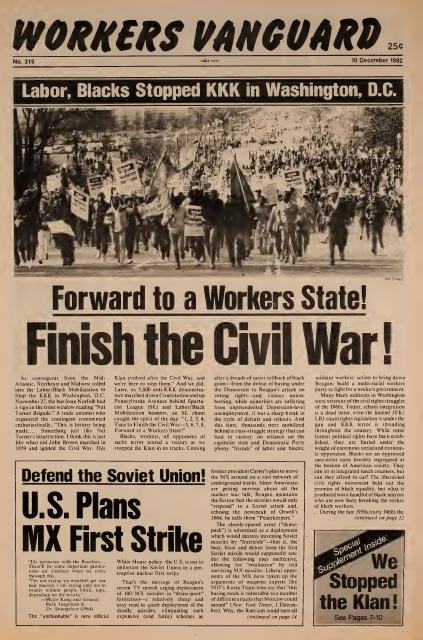 Workers Vanguard no. 319