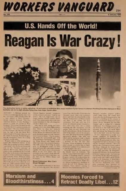 Workers Vanguard no. 345