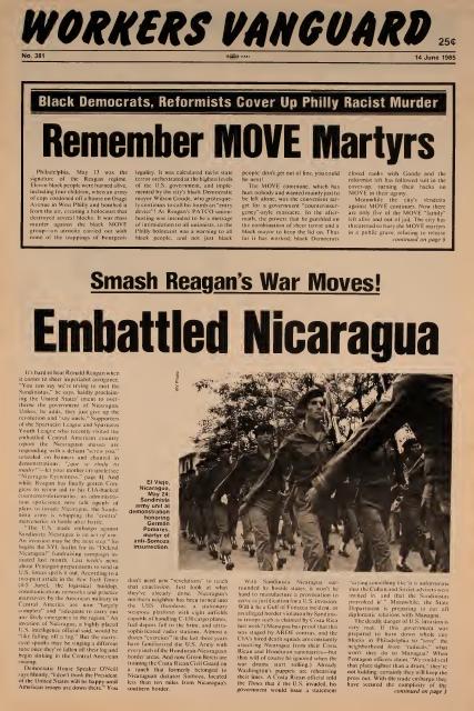 Workers Vanguard no. 381