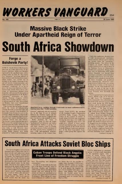 Workers Vanguard no. 406