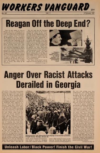 Workers Vanguard no. 421