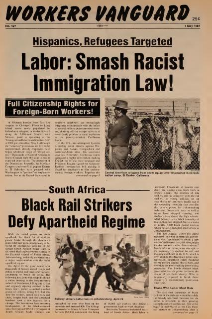 Workers Vanguard no. 427