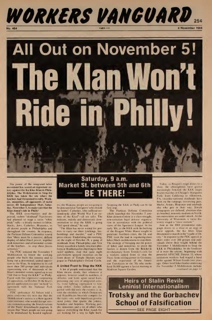 Workers Vanguard no. 464