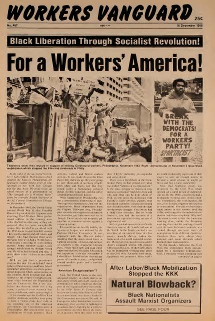 Workers Vanguard no. 467